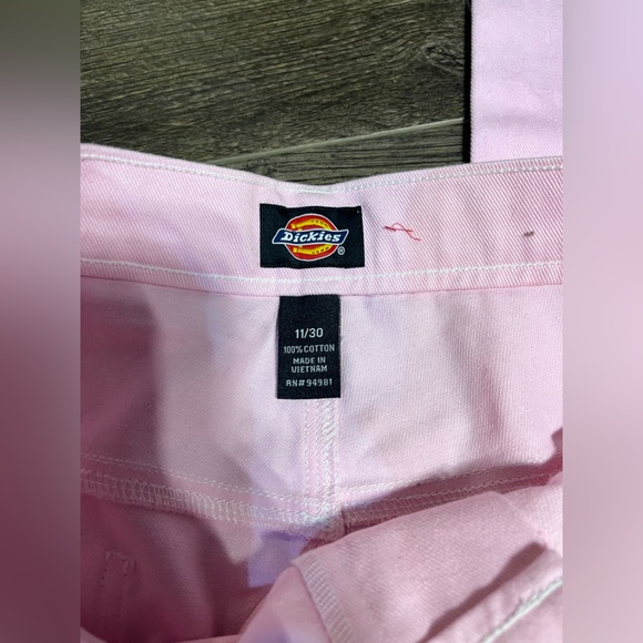 Forever 21 x Dickies Pink Pants NWT 11x30 - Picture 6 of 8
